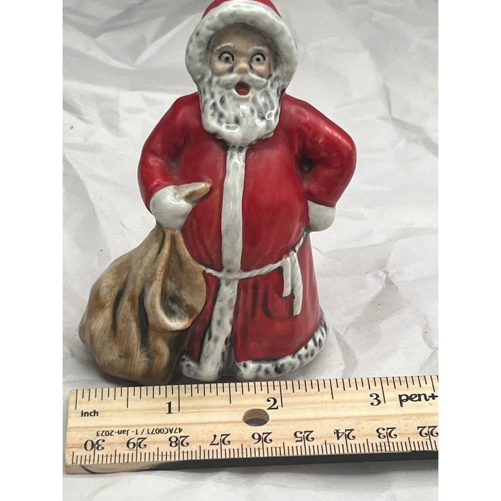 Vintage Christmas Vintage West‎ Germany Goebel Santa 4